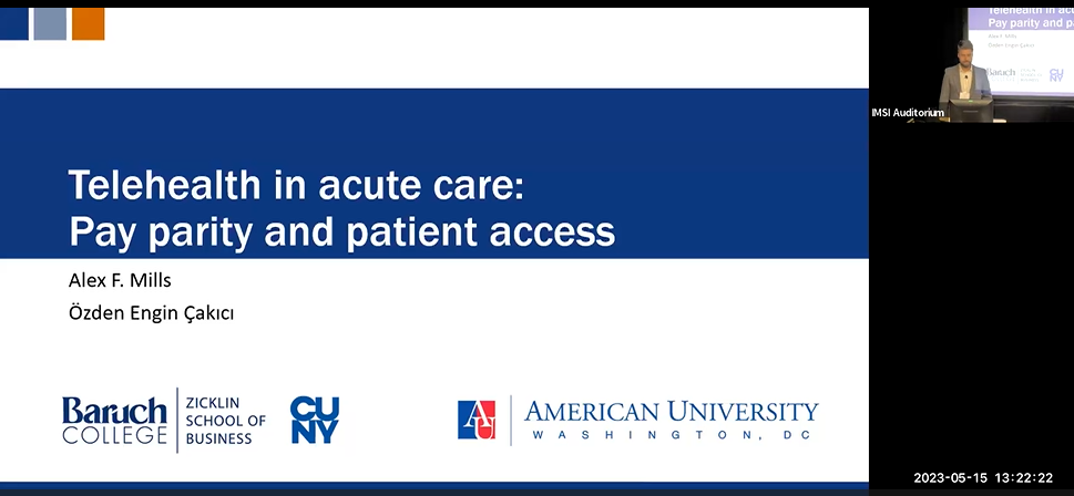 Telehealth: models of patient access and payment parity Thumbnail