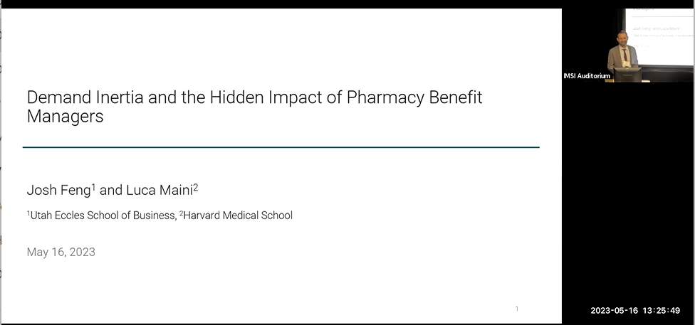 Demand Inertia and the Hidden Impact of Pharmacy Benefit Managers Thumbnail