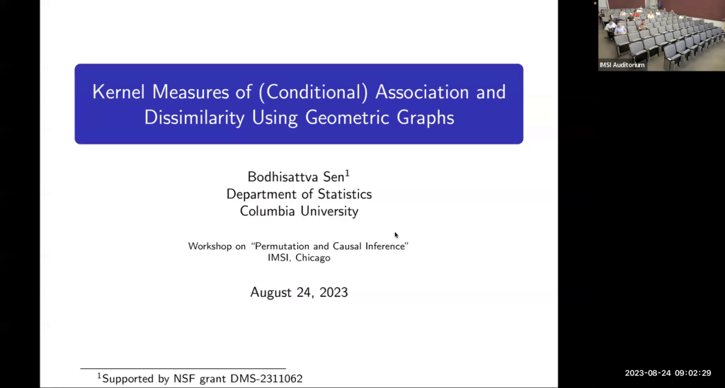 Measuring association on topological spaces using kernels and geometric graphs Thumbnail