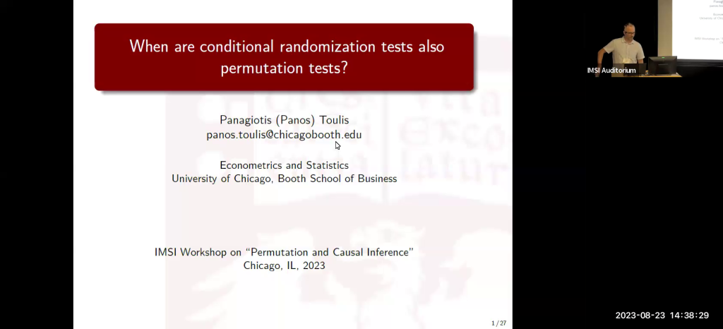 When Is A Randomization Test for Spillover Effects Also A Permutation Test? Thumbnail