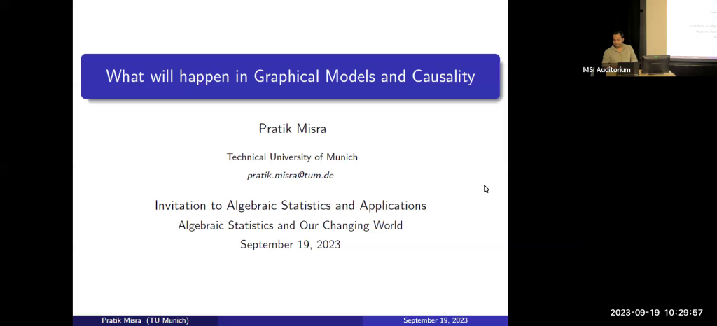 What will happen in Causality and Graphical Models Thumbnail