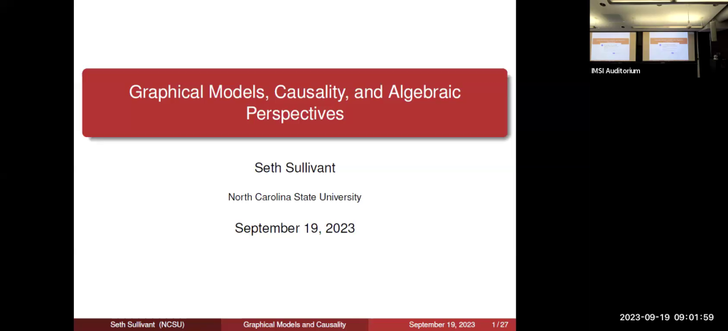 What has happened in Causality and Graphical Models Thumbnail