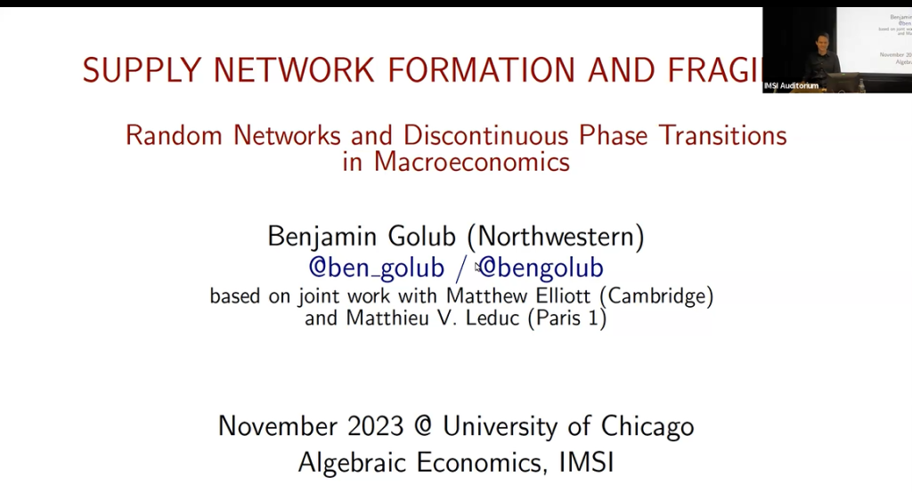 Supply Network Formation and Fragility Thumbnail