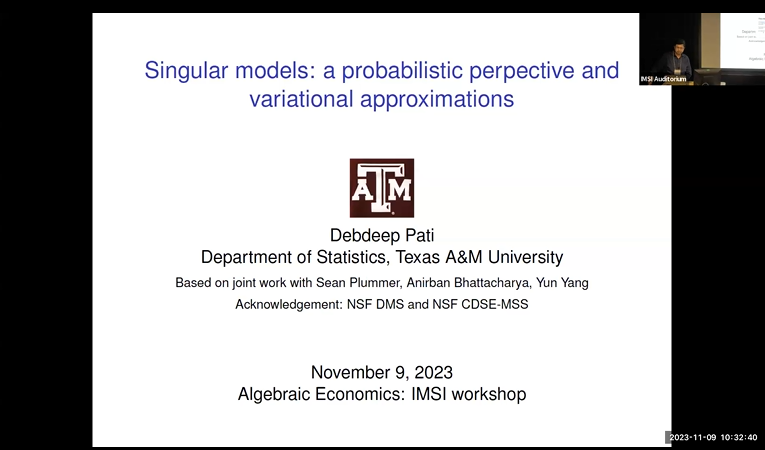 Evidence bounds in singular models: probabilistic and variational perspective Thumbnail