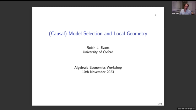 Causal Model Selection and Local Geometry Thumbnail