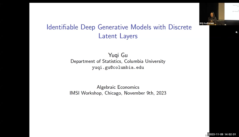 Identifiable Deep Generative Models with Discrete Latent Layers Thumbnail