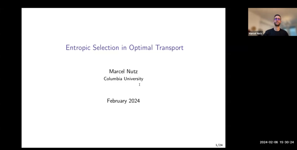 Entropic Selection in Optimal Transport Thumbnail