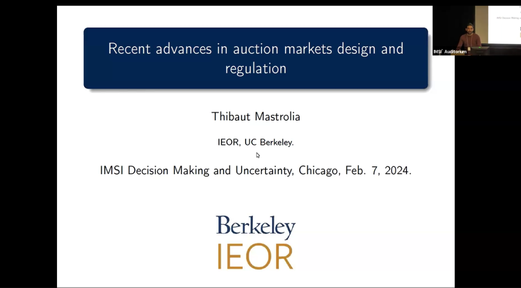 Recent advances in auction markets design and regulation policies Thumbnail