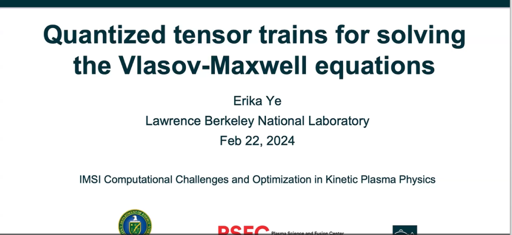 Quantized tensor trains for solving the Vlasov-Maxwell equations Thumbnail