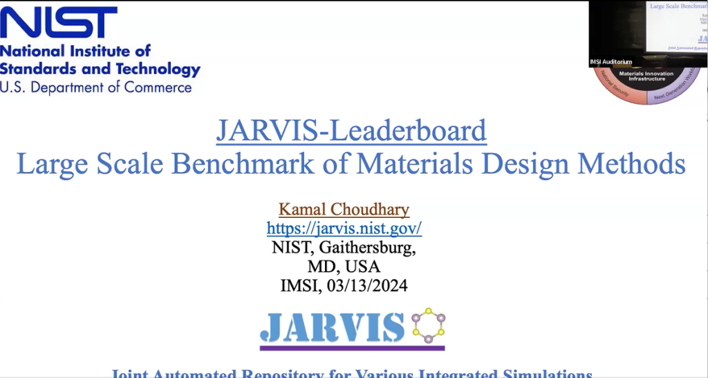 JARVIS-Leaderboard: A Large Scale Benchmark of Materials Design Methods Thumbnail