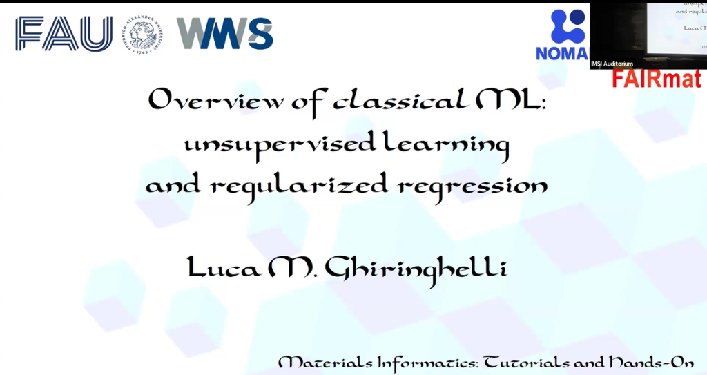 Overview of classical ML: unsupervised learning and regularized regression Thumbnail