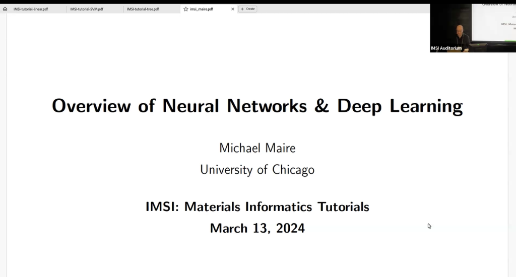 Overview of Neural Networks and Deep Learning Thumbnail