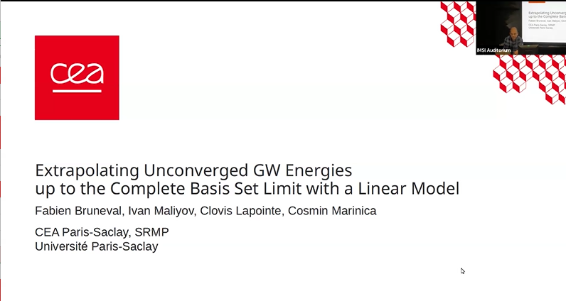 Extrapolating Unconverged GW Energies up to the Complete Basis Set Limit with a Linear Model Thumbnail