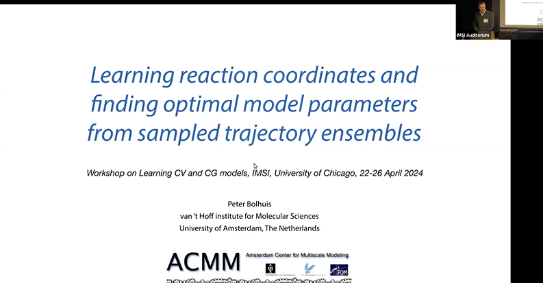 Learning reaction coordinates and finding optimal model parameters from sampled trajectory ensembles Thumbnail