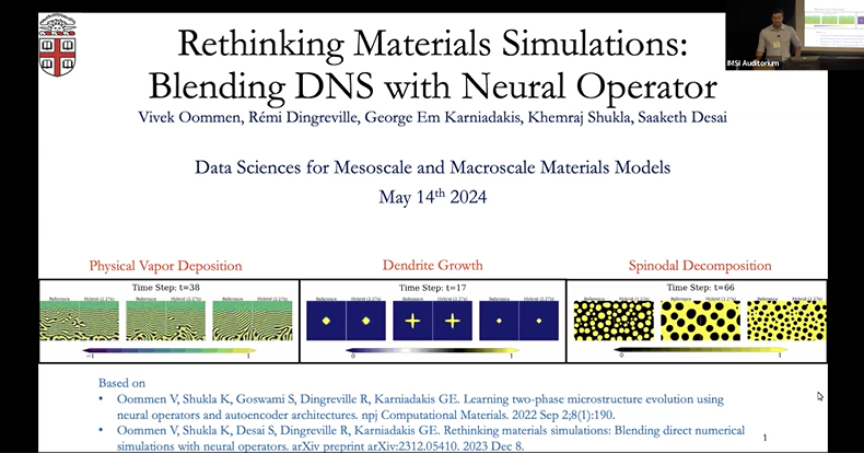 Rethinking materials simulations: Blending direct numerical simulations with neural operators Thumbnail