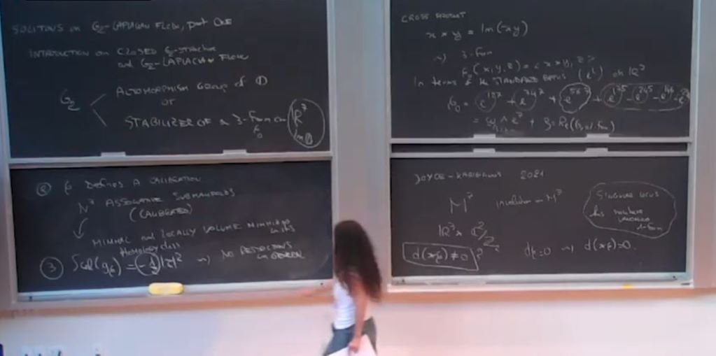 Introductory Workshop: Special Geometric Structures and Analysis: Solitons in G_2-Laplacian flow, part one Thumbnail