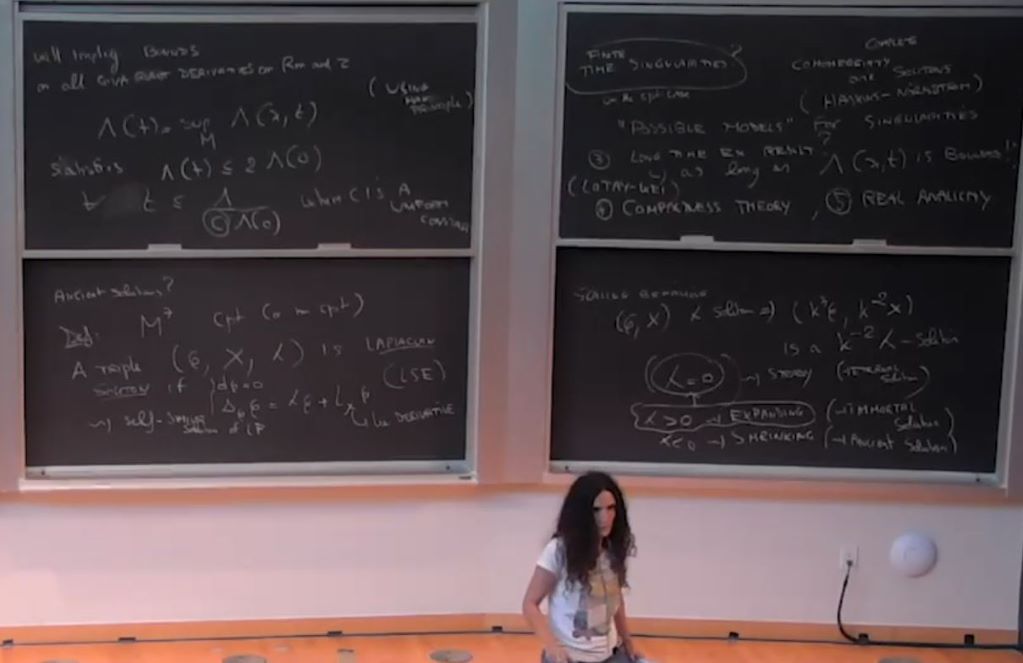 Introductory Workshop: Special Geometric Structures and Analysis:   Solitons in G_2-Laplacian flow, part two Thumbnail