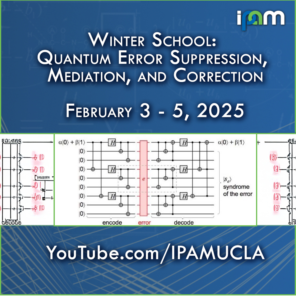 Yufei Ding - qLDPC (quantum low-density parity-check) codes - IPAM at UCLA Thumbnail