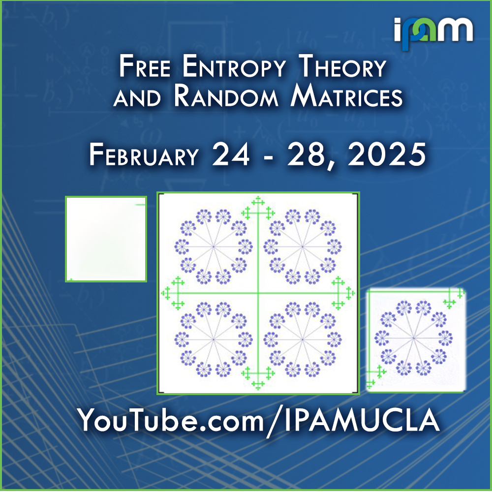 Ben Hayes - Invitation to 1-bounded entropy theory- Minicourse, Pt. 1 of 2 - IPAM at UCLA Thumbnail