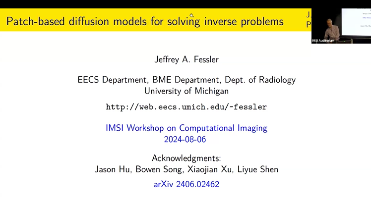 Patch-based diffusion models for solving inverse problem Thumbnail