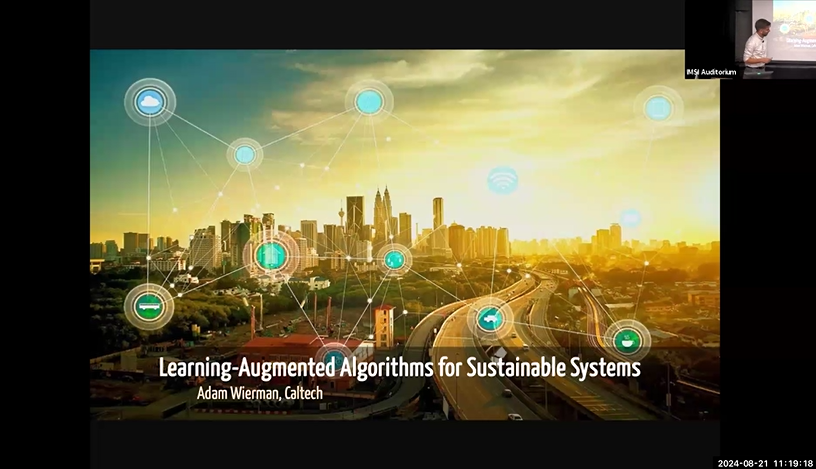 Learning augmented algorithms for sustainable systems Thumbnail