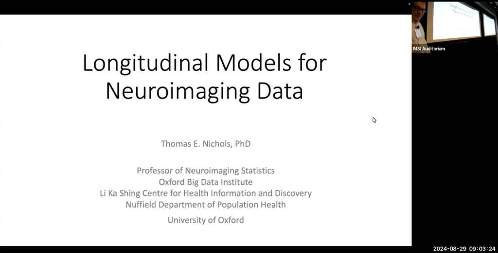 Plenary Talk: Scalable Approaches to Modelling Longitudinal Neuroimaging Data Thumbnail