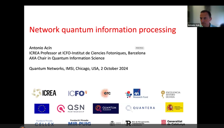 Network quantum information processing Thumbnail