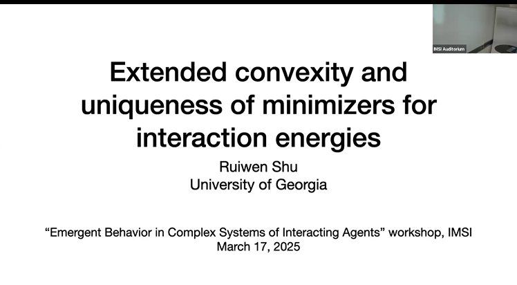 Extended convexity and uniqueness of minimizers for interaction energies Thumbnail