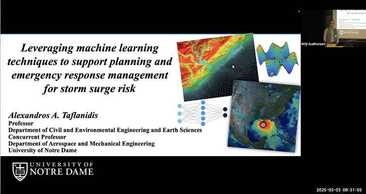 Leveraging machine learning techniques to support planning and emergency response management for storm surge risk Thumbnail
