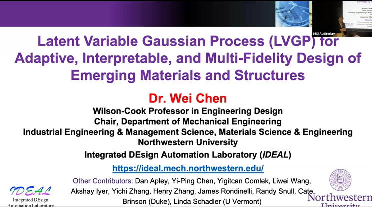 Latent Variable Gaussian Process (LVGP) for Adaptive, Interpretable, and Multi-Fidelity Design of Emerging Materials and Structures Thumbnail