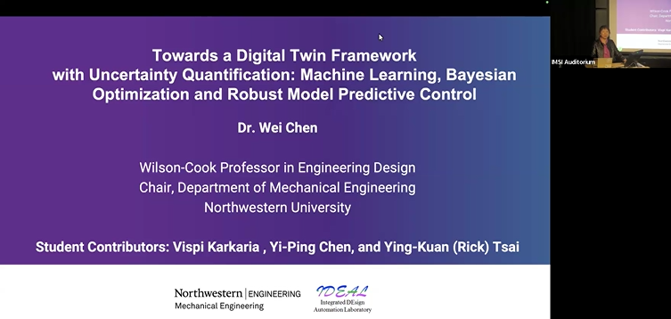 Towards a Digital Twin Framework with Uncertainty Quantification: Machine Learning, Bayesian Optimization and Model Predictive Control Thumbnail