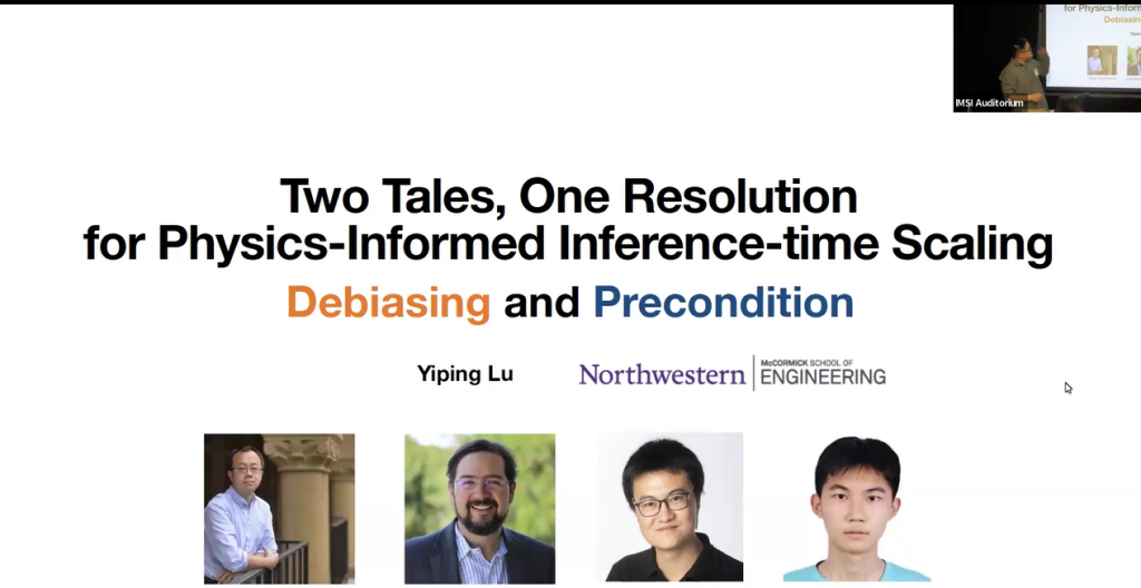 Two Tales, One Resolution: Physics-Informed Inference Time Scaling and Precondition Thumbnail