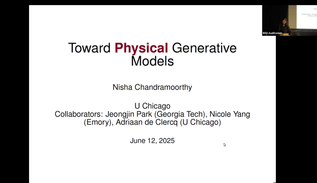 Toward physical generative modeling Thumbnail