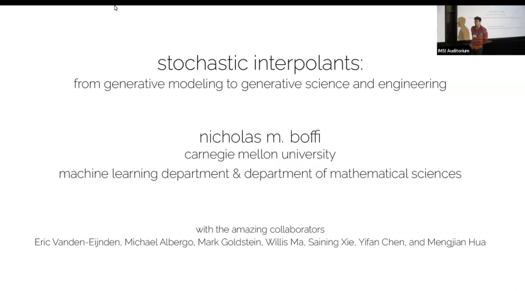 Generative modeling with stochastic interpolants Thumbnail