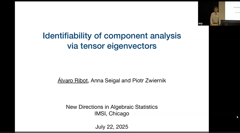 Identifiability of component analysis via tensor eigenvectors Thumbnail