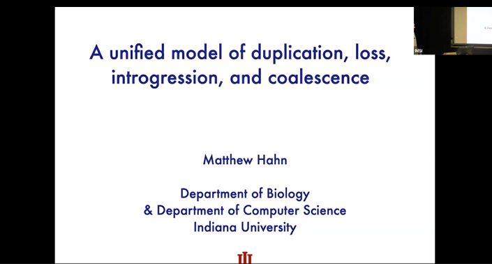 A unified model of duplication, loss, introgression,and coalescence Thumbnail