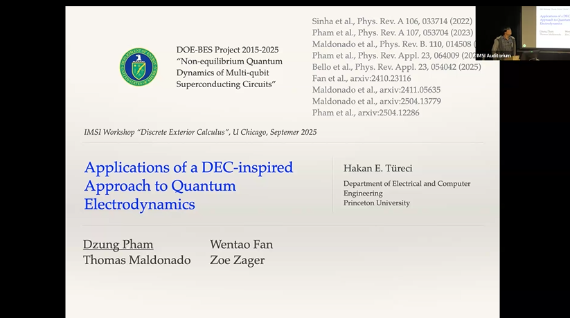 Applications of a DEC-inspired Approach to Quantum Electrodynamics Thumbnail