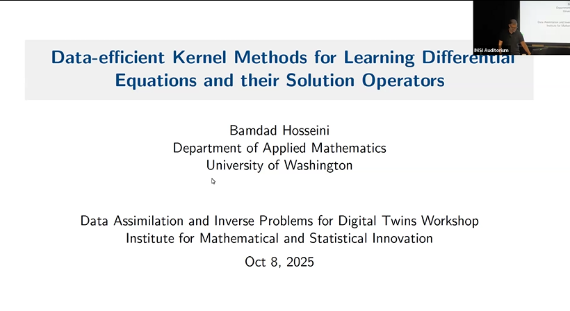 Data-efficient kernel methods for learning differential equations and their solution operators Thumbnail