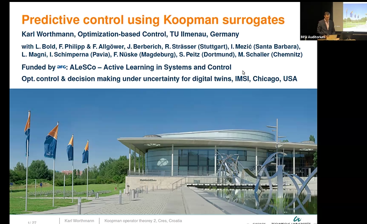 Predictive control using data-driven Koopman surrogate models Thumbnail