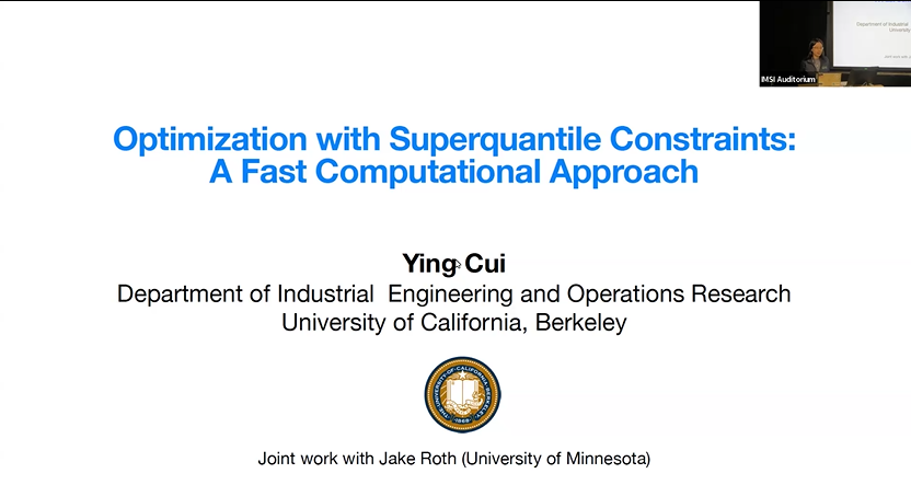 Stochastic Optimization with Superquantile Constraints: A Fast Computational Approach Thumbnail