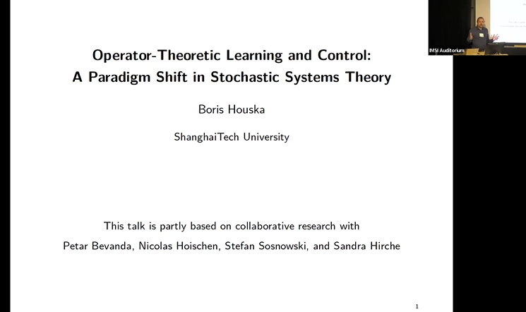 Operator-Theoretic Learning and Control: A Paradigm Shift in Stochastic Systems Theory Thumbnail