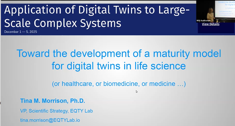 Toward the development of a maturity model for digital twins in life science Thumbnail