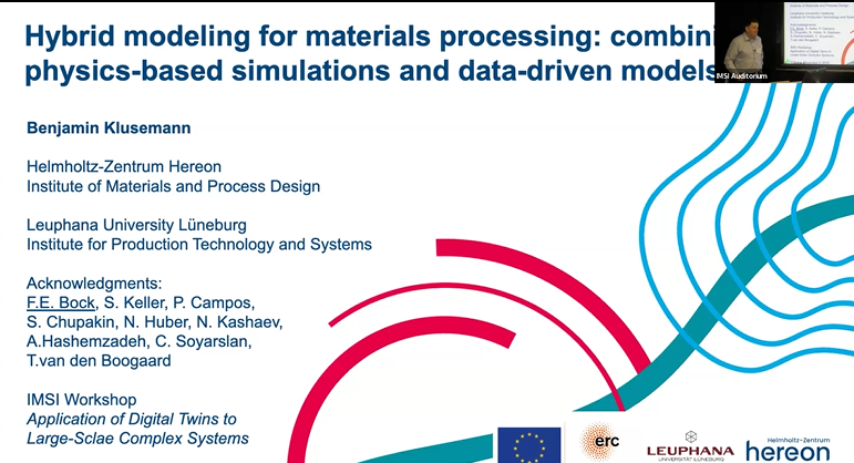 Hybrid twins for materials processing: combining physics-based simulations and data-driven models Thumbnail