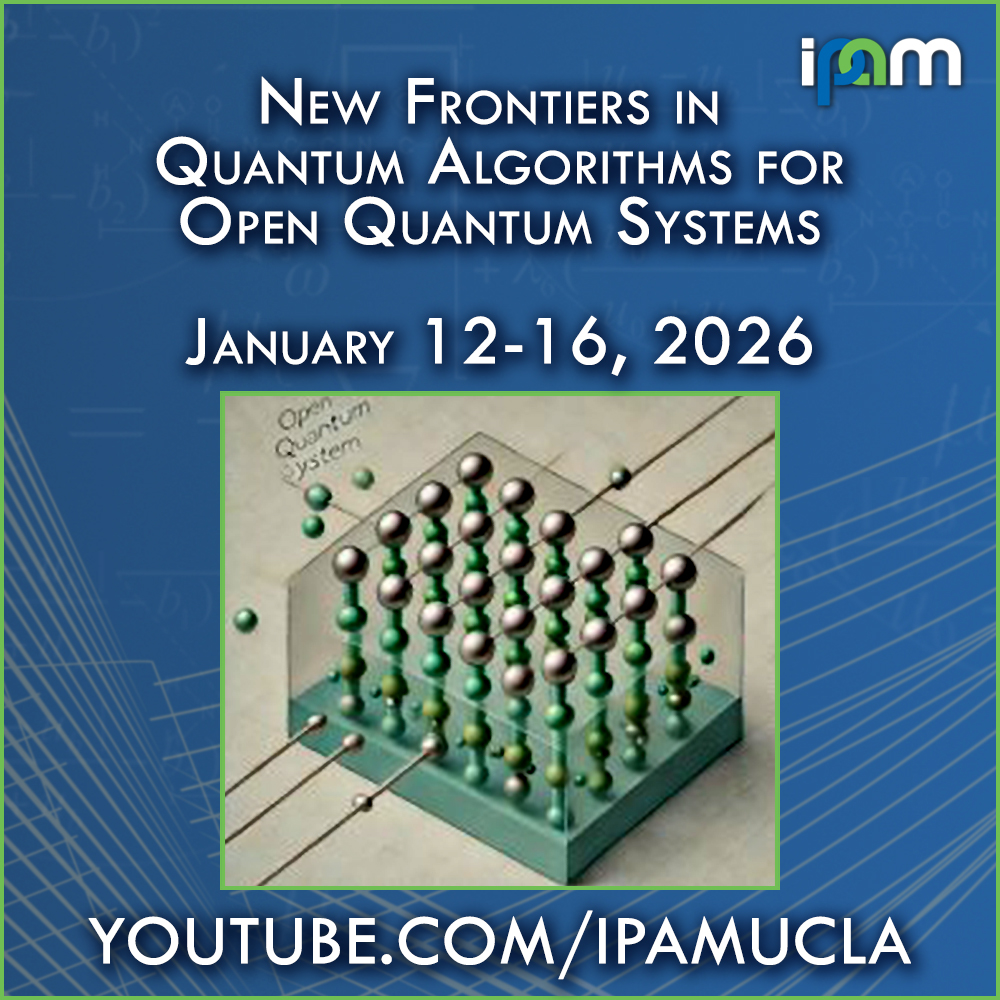 Andras Gilyen - Quantum generalizations of Glauber and Metropolis dynamics - IPAM at UCLA Thumbnail