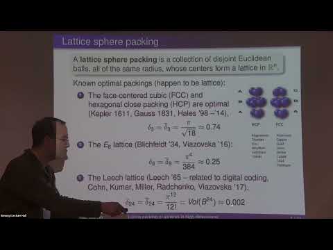 Lattice Packing of Spheres in High Dimensions Using a Stochastically Evolving Ellipsoid Thumbnail