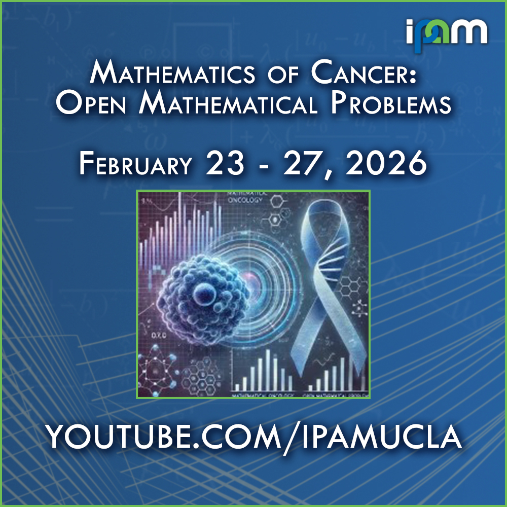 Konstantin Mischaikow - Dynamics of Regulatory Networks - IPAM at UCLA Thumbnail
