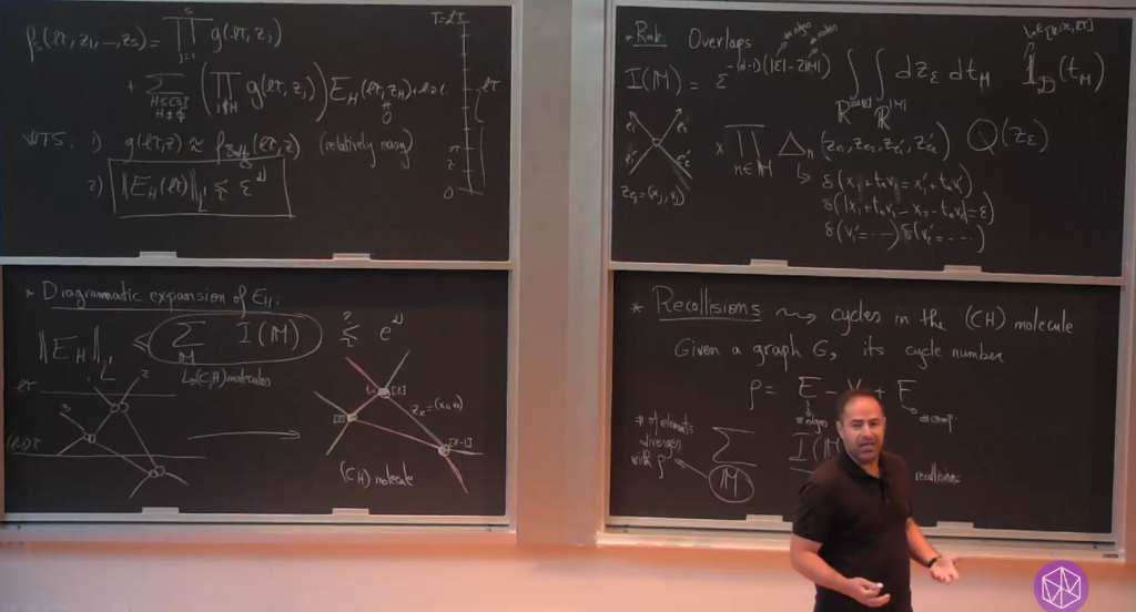 Introductory Workshop: Kinetic Theory & Stochastic Partial Differential Equations: Long time derivation of the Boltzmann and fluid equations: III Thumbnail