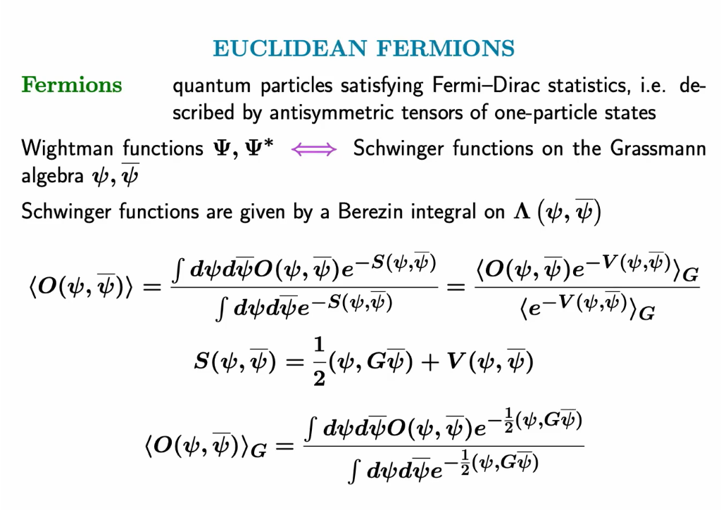 Recent Trends in Stochastic Partial Differential Equations: Fermionic stochastic analysis Thumbnail