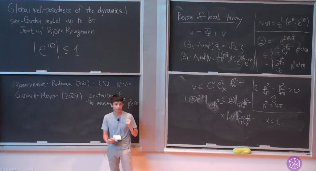 Recent Trends in Stochastic Partial Differential Equations: Global well-posedness of the dynamical sine-Gordon model up to 6π Thumbnail