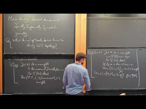 Morse Theory, Sheaves, and Locally Conformally Symplectic Geometry Thumbnail
